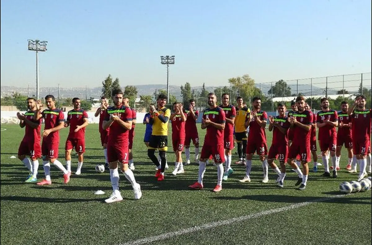 تمرین ایران در حضور تماشاگران در بیروت