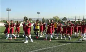 تمرین ایران در حضور تماشاگران در بیروت
