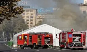 تیراندازی مقابل پارلمان صربستان/ رئیس‌جمهور این کشور: اقدام تروریستی بود