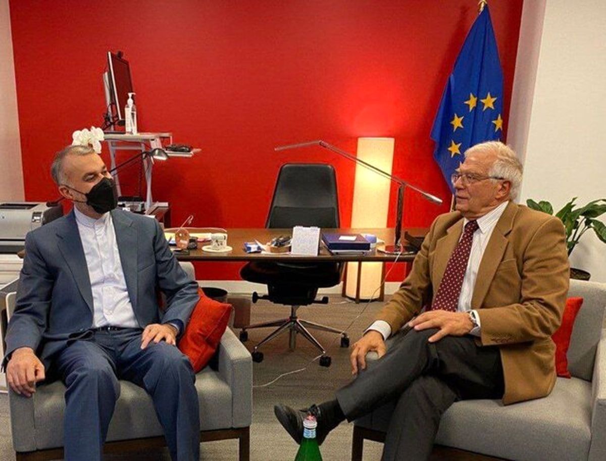 ارزیابی «امیر عبداللهیان »از رایزنی اخیرش با «جوزف بورل»