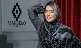 تیپ متفاوت سمانه پاکدل در کافه‌ای دنج و ژستی عاشقانه و خاص