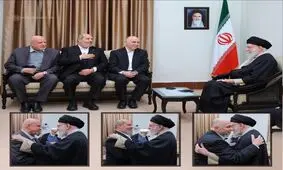 دیدار رئیس و اعضای شورای رهبری حماس با رهبر انقلاب

