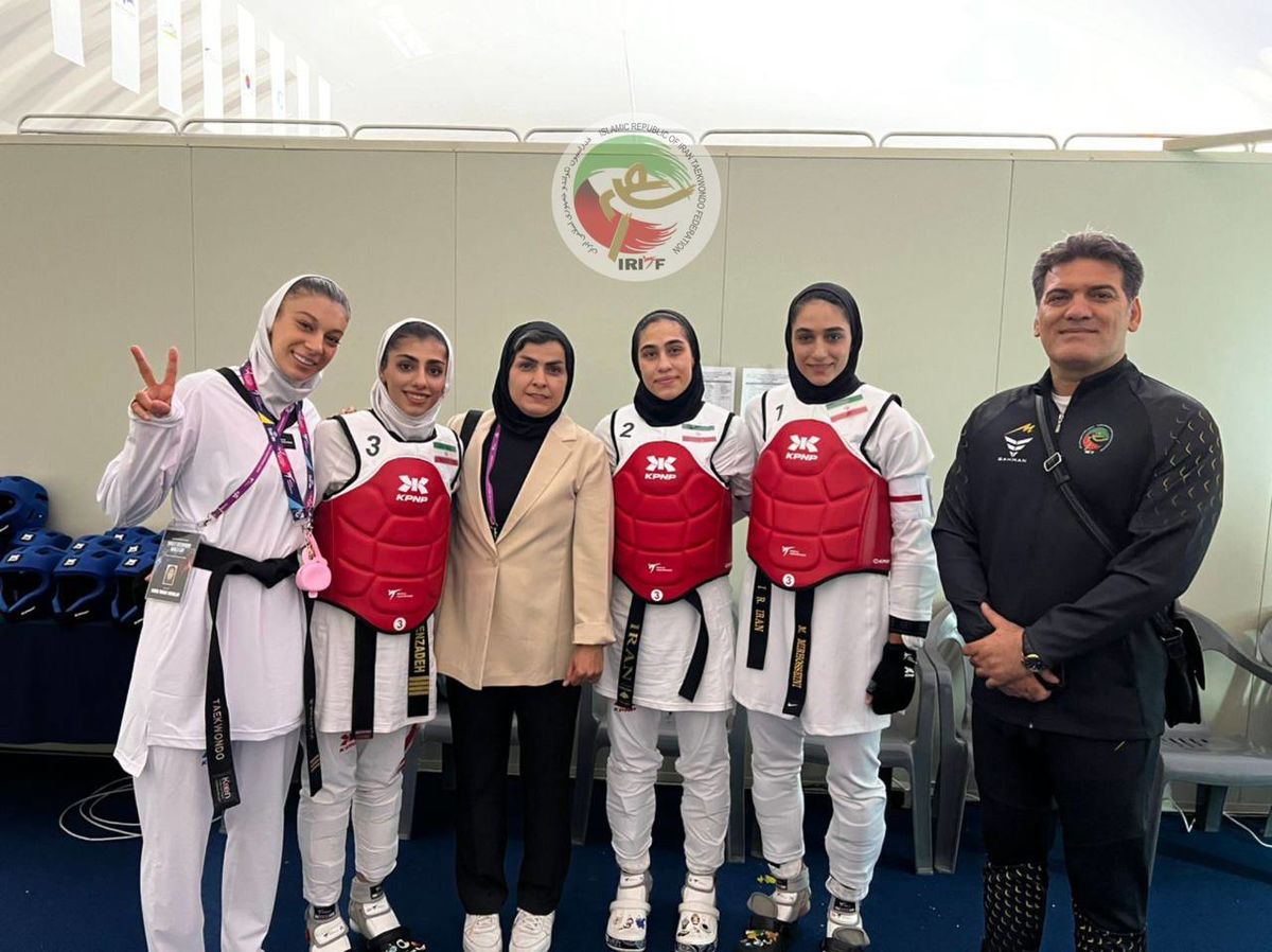 تیم ملی تکواندوی زنان ایران، قهرمان جام جهانی شد

