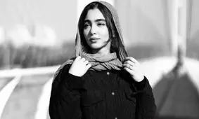 پرتره ای زیبا از نیکای پایتخت با چهره ای نچرال و ساده