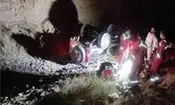 سقوط مرگبار خودرو به دره در تهران/ ویدئو 