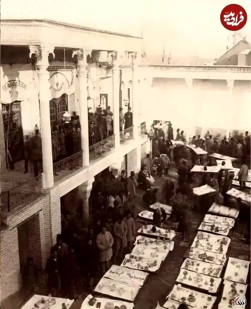 عکس‌هایی از مراسم عروسی اخترالدوله، دختر ناصرالدین‌شاه با ملیجک