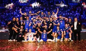 فرانسه با قدرت قهرمان والیبال المپیک شد

