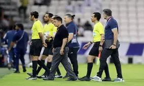 اعتراض فدراسیون فوتبال به قضاوت دیدار با قطر


