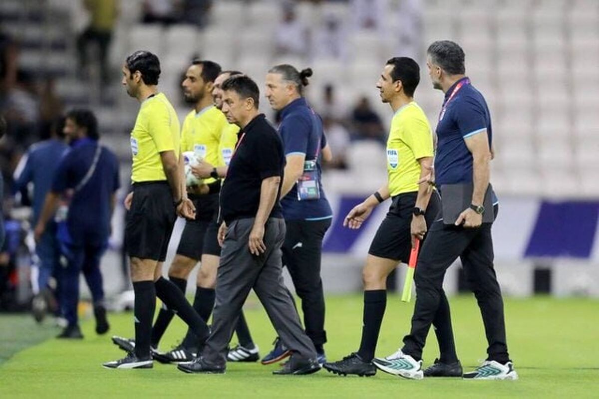  اعتراض فدراسیون فوتبال به قضاوت دیدار با قطر 