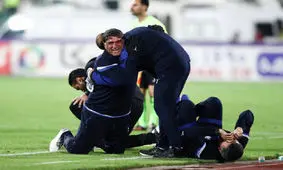 شادی پس از گل دوم استقلال تلفات داشت