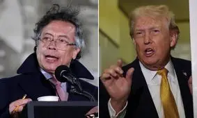 تمسخر ترامپ توسط رئیس‌جمهور کلمبیا: «بیا منو بگیر!»