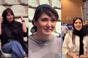 تصاویری از تیم ستارگان هنر ایران قبل از شروع مسابقه با ستارگان هنر تاجیکستان/ ویدئو
