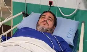 عنابستانی در بیمارستان بستری شد