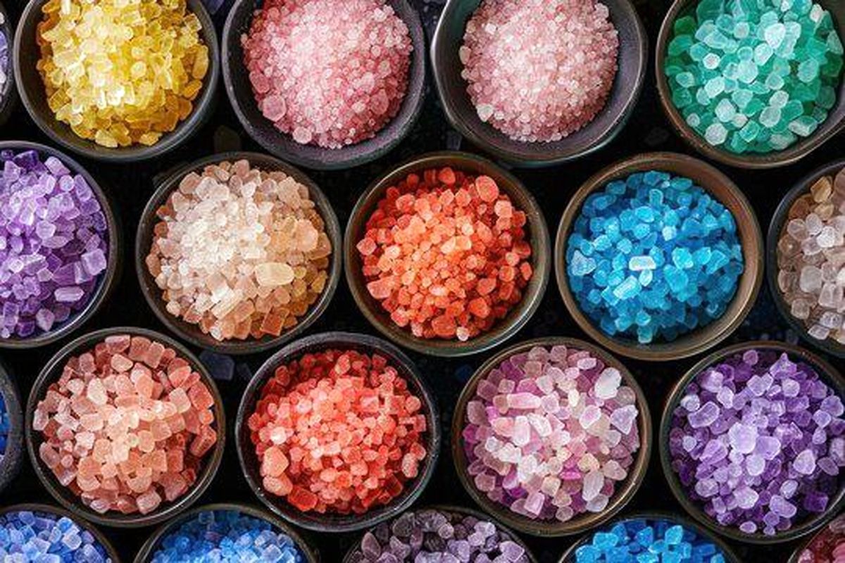 استفاده از نمکهای دریا و رنگی به لحاظ علمی قابل اعتنا نیست