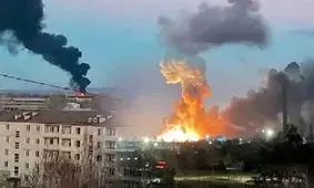 حمله روسیه به انبار نیروی هوایی اوکراین با 100 هزار تن سوخت