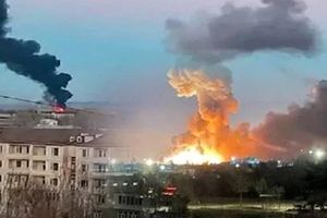 حمله روسیه به انبار نیروی هوایی اوکراین با 100 هزار تن سوخت