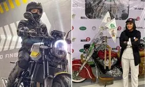 مریم طلایی موتورسوار برتر رالی جهانی فیوا شد

