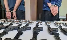 کشف ۸ قبضه سلاح توسط مرزبانان آذربایجان غربی 
