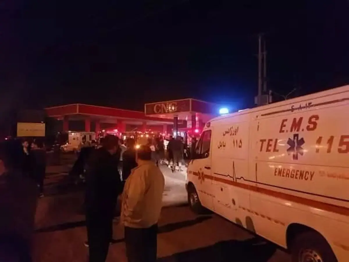 انتقال اورژانسی مصدومان حادثه انفجار گاز پلور از دماوند به تهران

