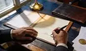 کشف قدیمی‌ترین وقف‌نامه جهان اسلام در طبس/ عکس