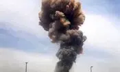 انفجار کنترل‌شده مهمات حمله آمریکا و اسرائیل ‌در قشم