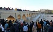 جریان آب زاینده‌رود به اصفهان رسید/ ویدئو