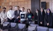 تقدیر از کوروش ذاکر حسینی در ویژه‌برنامه «ستارگان خبرفوری»