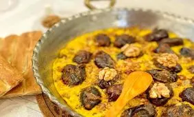 طرز تهیه خاگینه خرما