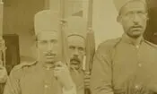 سفر در زمان؛ عکس یادگاری سربازان ایرانی در دوران قاجار 