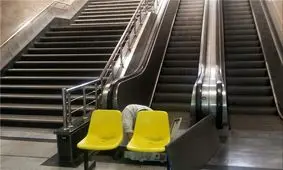 خرابی‌ پله برقی های مترو در تهران/ ویدئو