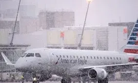 طوفان بزرگ زمستانی در آمریکا کریسمس را مختل کرد/ ویدئو