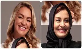 شباهت عجیب بازیگر زن ایرانی و لورا وودز مجری ورزشی انگلیسی/ ویدئو