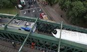 تصادف قطار در آرژانتین ۶۰ زخمی بر جای گذاشت/ ویدئو
