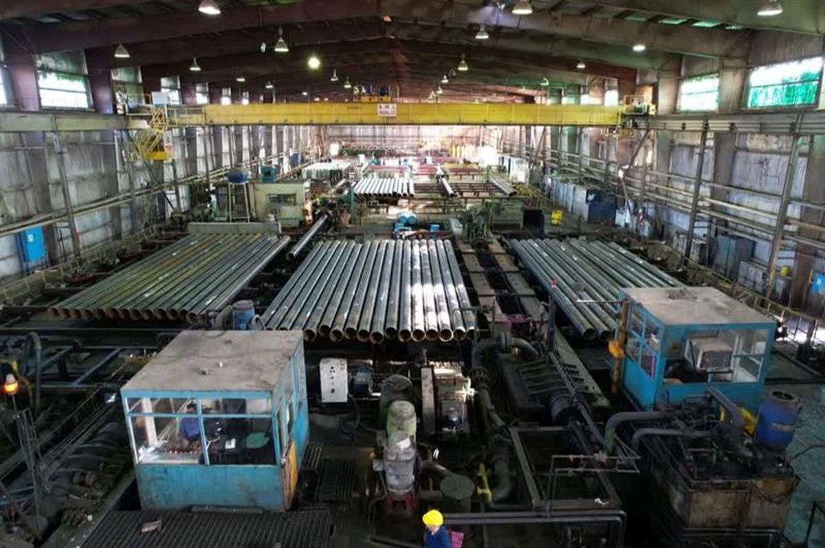 تولید بیش از ۴۸ کیلومتر لوله در آذرماه در کارخانه ERW شرکت لوله سازی اهواز