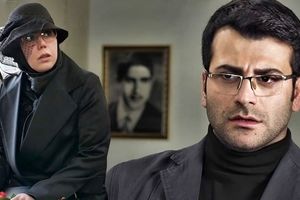 عکس یادگاری «مژگان و جواد جوادی» در پشت‌صحنه «بچه مهندس3»