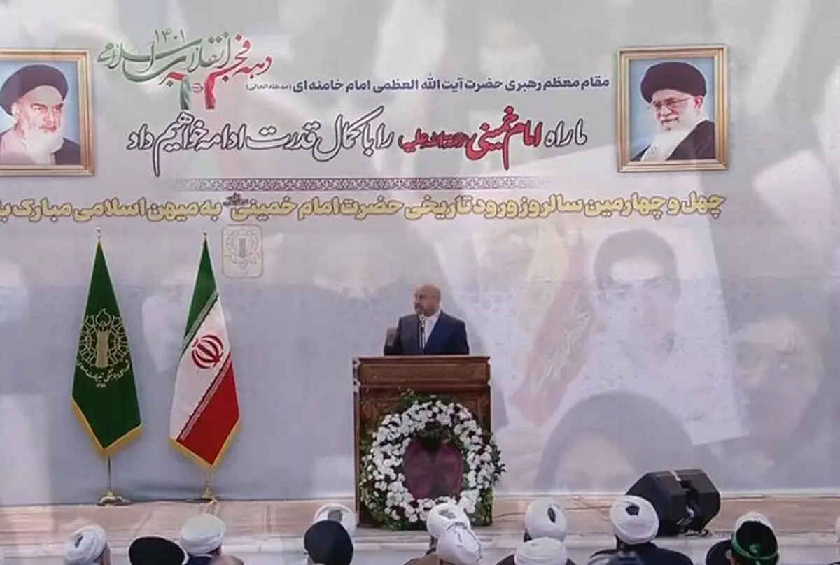 قالیباف: اگر اشتباهی کردیم مردم می‌بینند و اگر لازم شد اعتراض می‌کنند/ اهداف انقلاب را متوازن پیش ببریم/ ویدئو