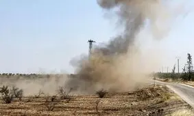 کشته شدن یک روستایی در انفجار گلوله زمان جنگ