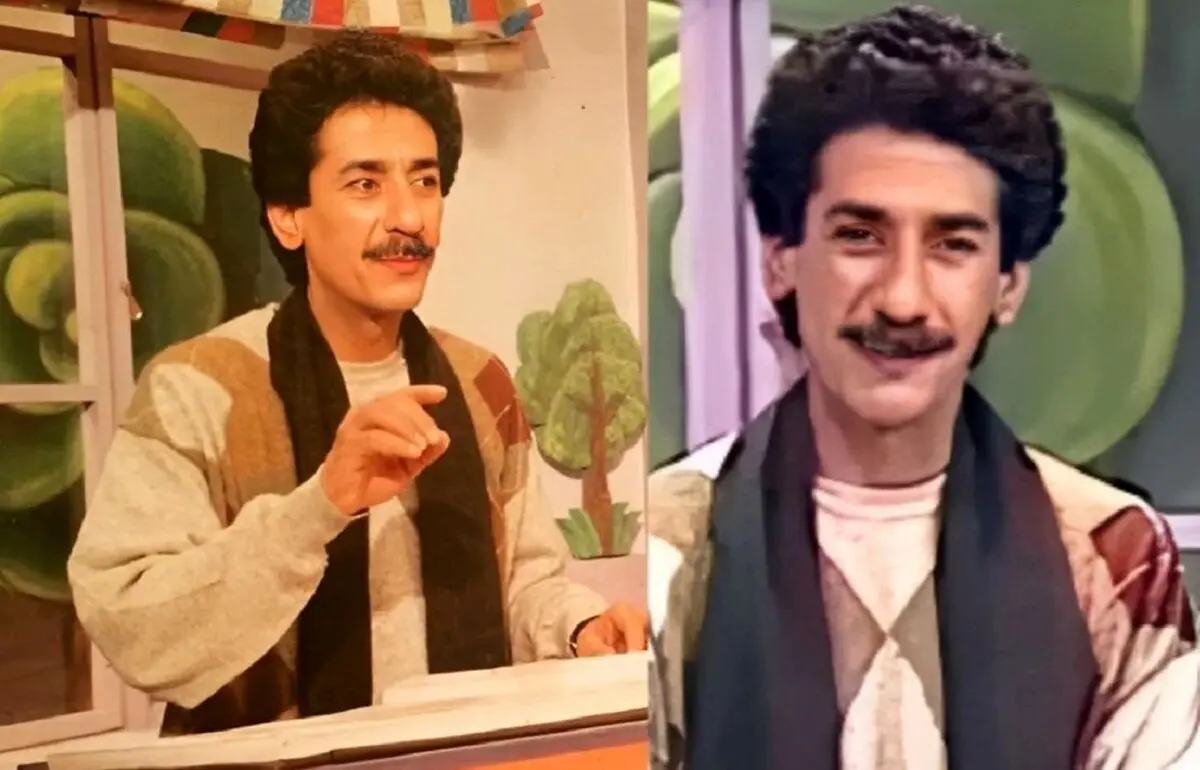بهرام شاه محمدی (آقای حکایتی) در کنار همسرش راضیه برومند در گذر زمان