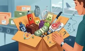چه چیزهایی را نمی‌توان با پست به خارج از کشور فرستاد