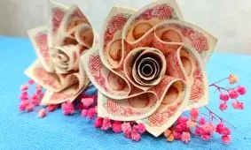 ایده هدیه پول نقد به عروس و داماد