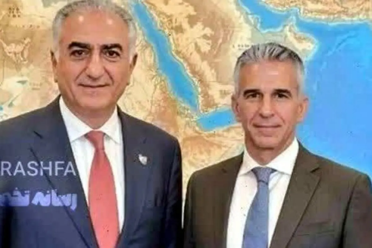 افشای دیدار محرمانه پهلوی و رئیس موساد