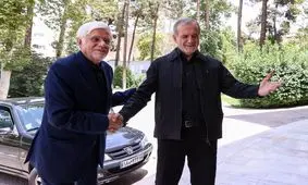 مسعود پزشکیان: تا من هستم، عارف هم هست

