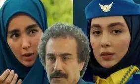 پشت صحنه سریال پایتخت؛ عکسی نیکا و ارسطو در کنار هم