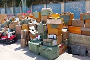 کشف انبار دپوی کالای قاچاق میلیاردی در تهران