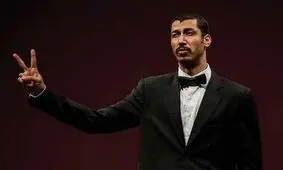 هومن حاجی‌عبداللهی، کامبیز دیرباز و بهرام افشاری سر میز غذاخوری