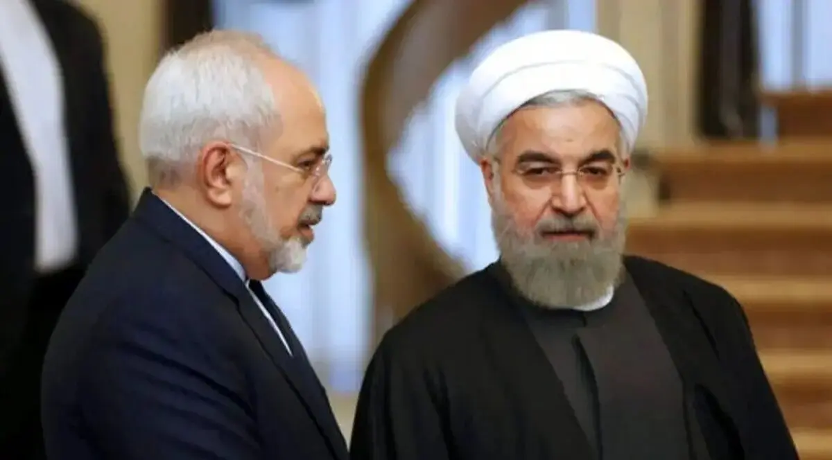 فحاشی به ظریف و روحانی در تجمع شبانه مشهد/ ویدئو

