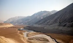 سد لتیان خشک شده است
