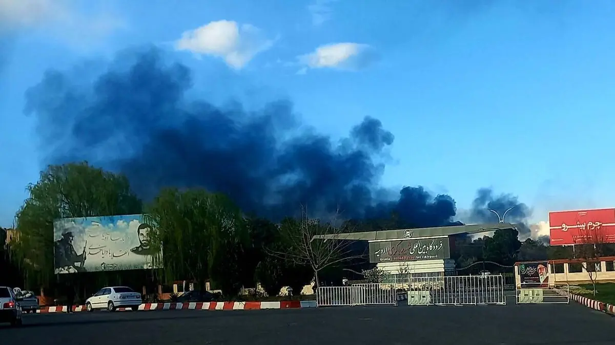 فرودگاه ارومیه و خوی مورد هدف موشکی قرار گرفت

