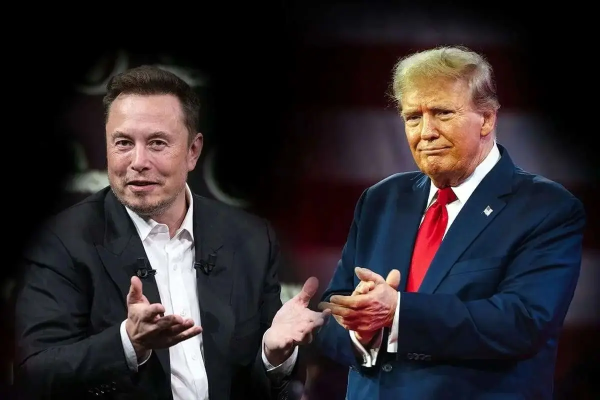 جشن ترامپ بعد از تجاوز به کشور مستقل با همراهی ایلان ماسک / ویدئو