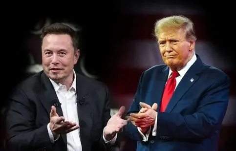 جشن ترامپ بعد از تجاوز به کشور مستقل با همراهی ایلان ماسک / ویدئو